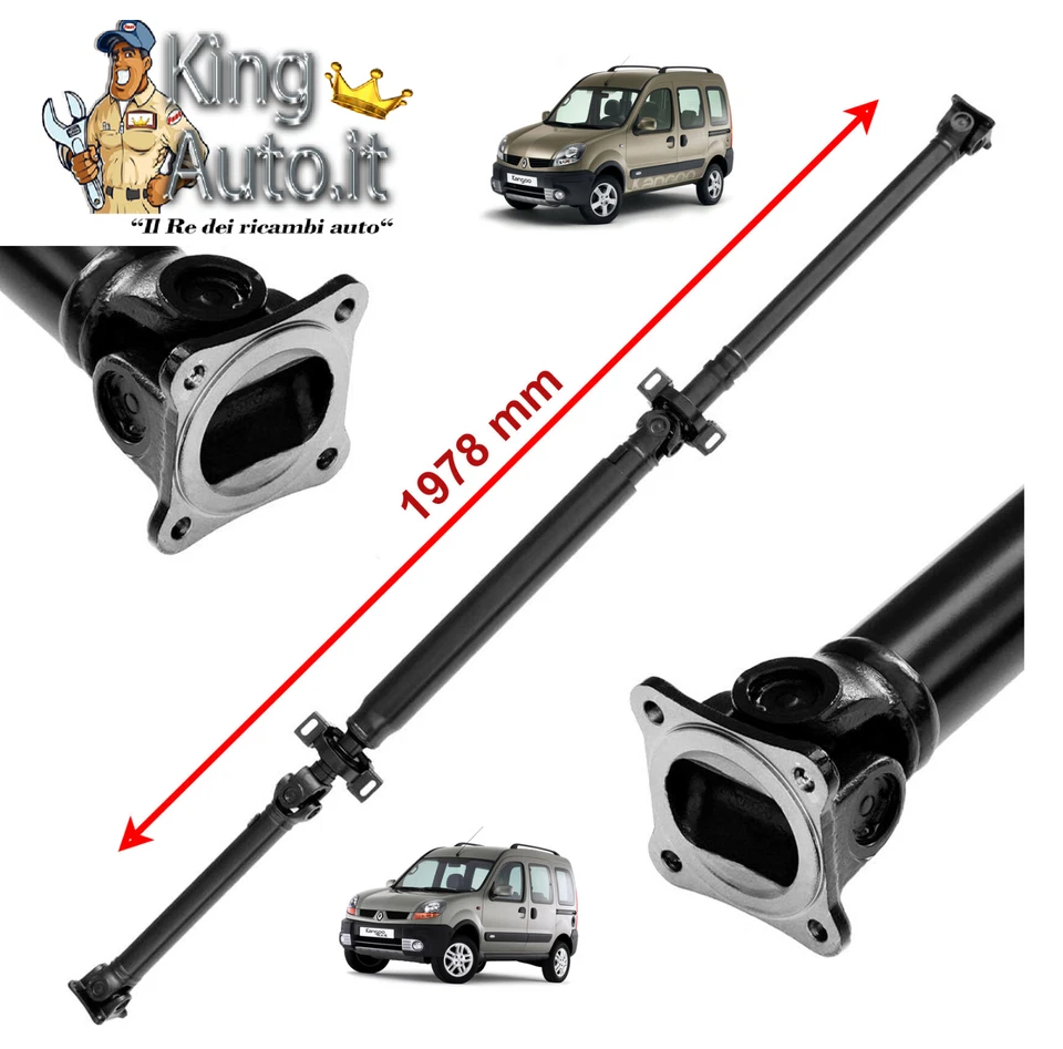 ALBERO DI TRASMISSIONE CARDANICO RENAULT KANGOO 1.9 DCI 4X4