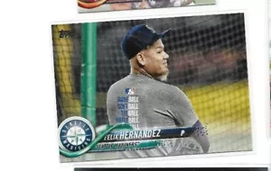2018 TOPPS SERIES 2 SP FELIX HERNANDEZ MARINERS PHOTO VARIATION SHORT PRINT #567 - Picture 1 of 1
