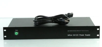 ICRealtime PWR-RM-16DC-10A 16 Channel 12V DC @ 10 amp UL Listed Power o293 - Image 1 of 4