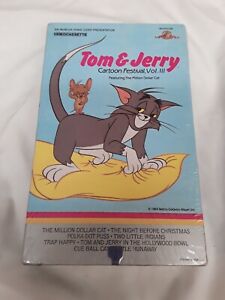 Tom and Jerry Cartoon Festival Vol.3, Vintage MGM Box, New Sealed VHS
