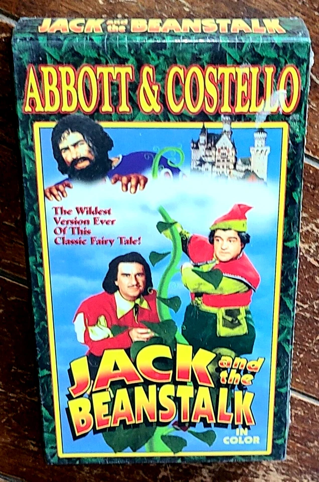 Jack and The Beanstalk VHS Video Abbott & Costello