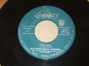 BILLY WARD And His Dominoes Lucinda / Star Dust Liberty 45 VG+/NM - Bild 1 von 2