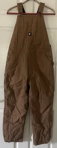 POLAR KING Jugend Thermo Ente Latzhose BRAUN Größe Large - Neu mit Etikett - Bild 1 von 3