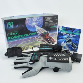 Nintendo Famicom PAX POWER GLOVE Boxed Family Computer Tested JAPAN Game 2806