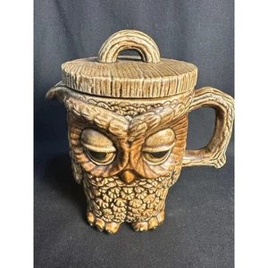 Vintage Keramik Schlafeule Milchkännchen - Bild 1 von 5