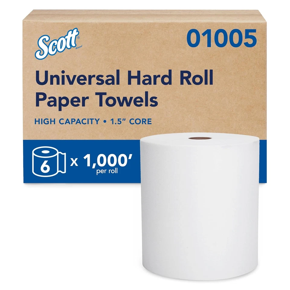 Scott Professional Essential Universal Alta Capacidad Rollo de Papel Duro Toallas, Bul Foto 1 de 4