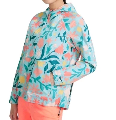 Nike Half 1/2 Zip Loose Fit Repel Rain Anorak Jacket Women XXL Floral CW1427 2XL - Image 1 of 4