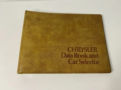 1974 Chrysler дилер данных книга альбом автомобиля селектор Imperial New Yorker Newport - Изображение 1 из 4