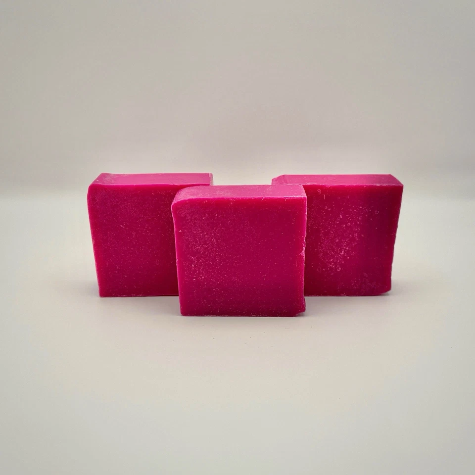 Cold Process Soap - Raspberry Mint Scented Bar - Image 1 of 1