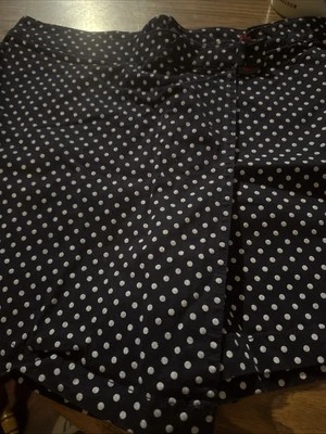 Tommy Hilfiger синий с белыми точками пока размер 12 юбка - Изображение 1 из 4