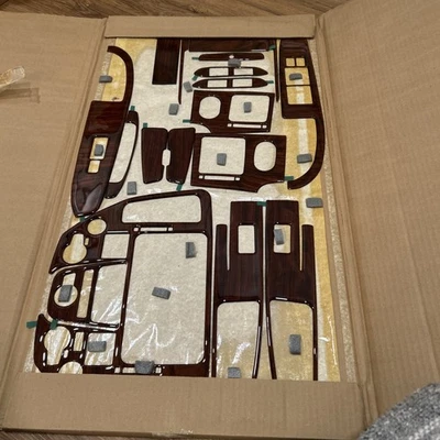 Infiniti M45 2003 consola de madera navegación moldura Heritage actualización de fábrica coincidente Foto 1 de 4