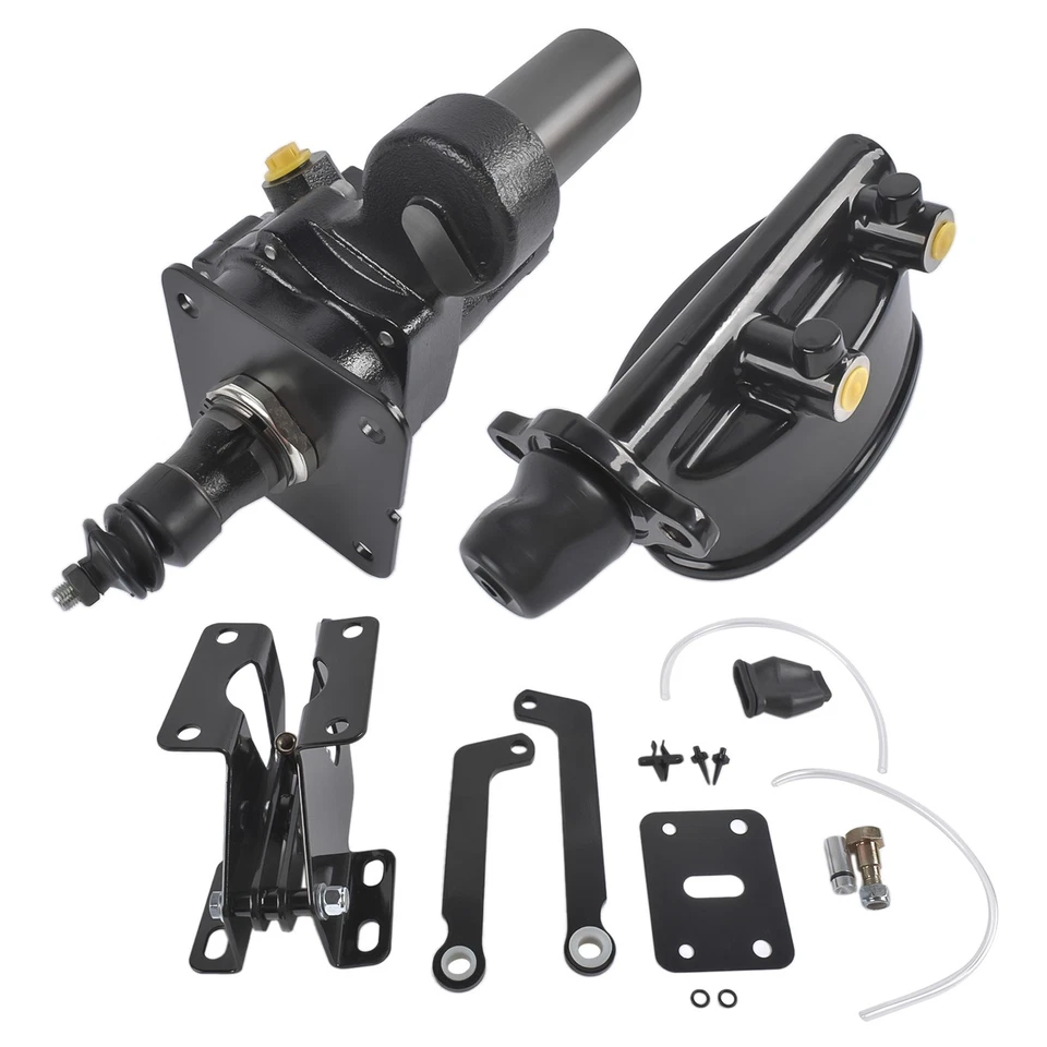 Cilindro maestro de refuerzo de freno hidráulico + soporte para mangueras Dodge Charger Dart A B E Foto 1 de 4