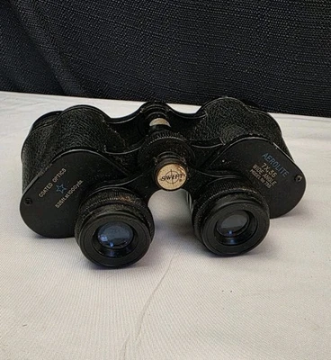 Vintage SWIFT Aerolite Model 735 Wide Angle 7x35 Binoculars - Image 1 of 4
