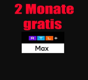 2 Monate RTL+ Tarif Max Gratis kostenlos Gutschein Gutscheincode Rabatt Code - Bild 1 von 1
