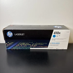 Oryginalny wkład HP CF411X 410X Cyjan Wysokowydajny Nowy OEM Open Box - Zdjęcie 1 z 5