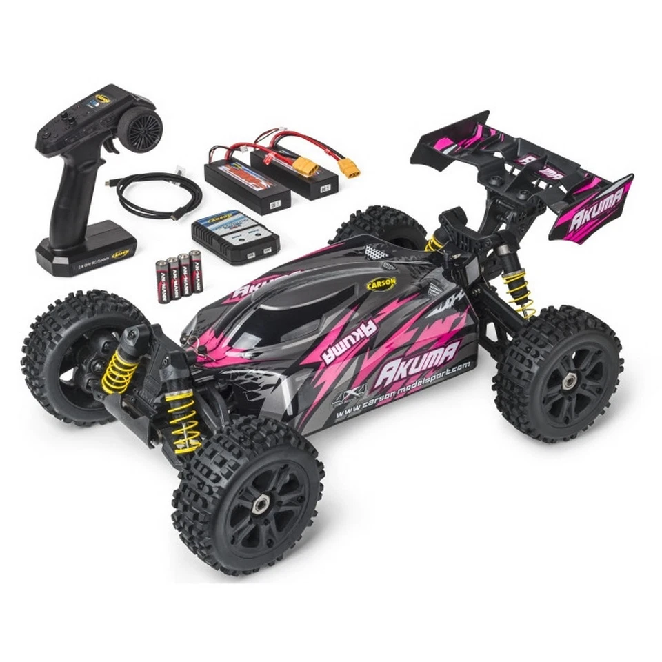 Carson 409083 Akuma Buggy 4WD 100% RTR pink 500409083 Neuheit 2025 - Bild 1 von 3