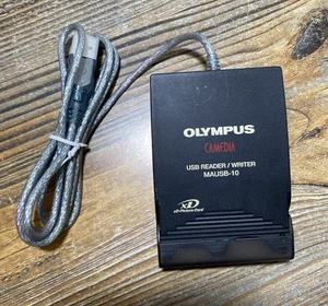 OLYMPUS CAMEDIA USB READER WRITER MAUSB-10 xD-Picture Card Reader Made In Japan - Picture 1 of 5