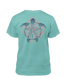 New Salt Life Turtle Watch Tee Ocean Youth Fish M Live Salty Saltlife - Picture 1 of 3