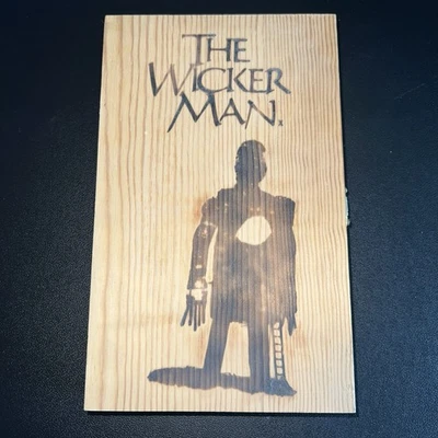 THE WICKER MAN DVD WOODEN BOX 1973 - 2 Disc - Limited Edition Foto 1 de 4