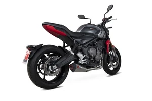Triumph Trident 660 21- Scorpion Escape Completo Serket Titanio RTR91SYSTEO - Imagen 1 de 18