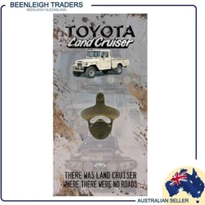 Wall Mounted BOTTLE OPENER TOYOTA LAND CRUISER Brand New - Picture 1 of 6