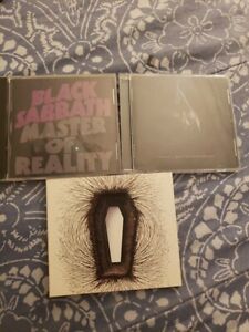 Black Sabbath Masters Of Reality Metallica Death Magnetic Trivium Metal CD Lot