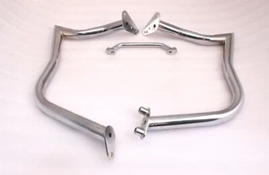 Engine Guard Highway Crash Bar 4 Kawasaki Vulcan VN2000 VN 2000 2004-2010 Nice - Picture 1 of 8