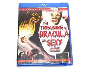 SANTO IN THE TREASURE OF DRACULA (1969) *BRAND NEW* BLU RAY SEXY VAMPIRE VERSION - Imagen 1 de 3