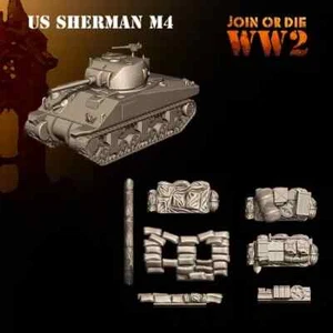 ww2 m4 Sherman - Foto 1 di 1