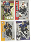 2006-07 Between The Pipes #56 Alex Auld carte signée