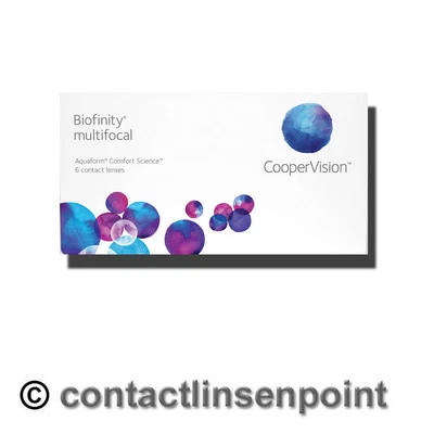 Biofinity Multifocal - 6er Box   (Cooper Vision)  (- Werte) - Bild 1 von 4