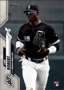 Luis Robert RC CHICAGO WHITE SOX 2020 Topps Base Set Photo Variations #392E 