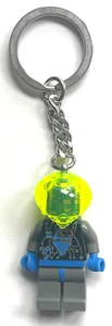 LEGO SPACE ALIEN INSECTOID ZOTAXIAN QUEEN MINIFIGURE KEYCHAIN KEY FOB KEY CHAIN - Picture 1 of 5