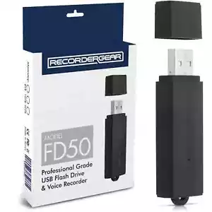 FD50 sprachaktivierter Recorder, verstecktes Mini-Audioaufnahmegerät, langer Akku - Bild 1 von 6