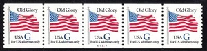 Sc 2890 G Rate 1994 (32c) PNC5 número de placa A1324 MNH Old Glory - Imagen 1 de 1