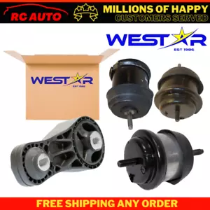 Motor y montaje automático de transmisión 4 piezas ajuste 09-17 Buick Enclave/Chevy Traverse 3,6 L - Imagen 1 de 6