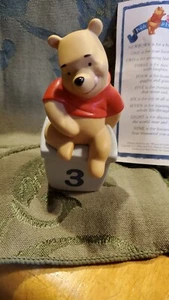 Disney Winnie the Pooh Three is For Days Filled with Laughter Figurine 300370 - Picture 1 of 4