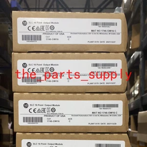 New Factory Sealed AB 1746-OW16 / C SLC 500 Ser C PLC Output Module AB 1746OW16 - Picture 1 of 1