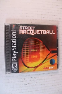 Street Racquetball (Sony PlayStation 1, 2002, PS1) Authentic, Complete, tested - Picture 1 of 9