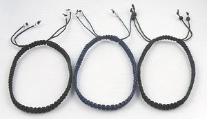 Macrame Macramé Art Knotted Cord Bracelet Handmade Adjustable Closing Unisex - Picture 1 of 22