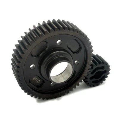 Steel Center Transmission 51T M1.0 Output Gear Input Gear for Traxxas XMAXX XRT - Image 1 of 4