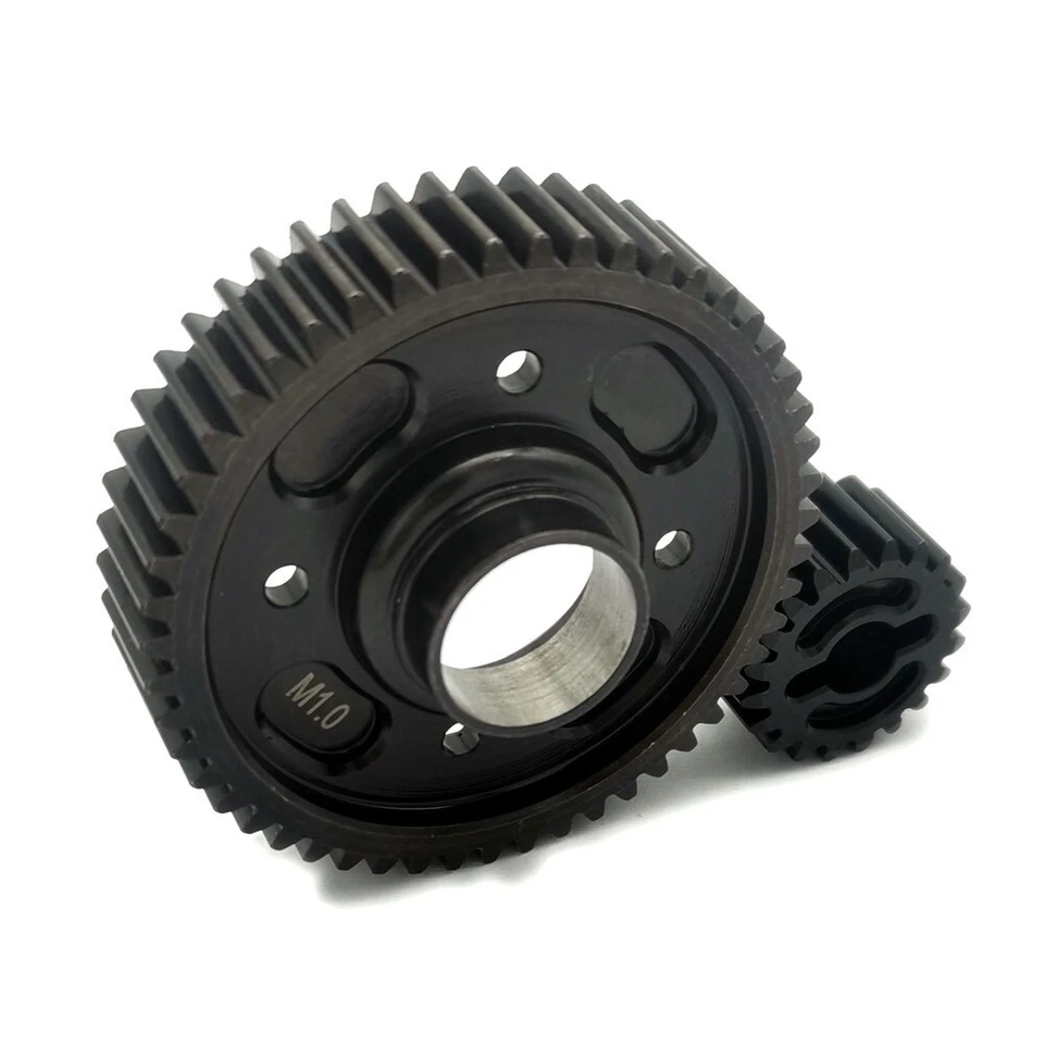 Steel Center Transmission 51T M1.0 Output Gear Input Gear for Traxxas XMAXX XRT - Image 1 of 4