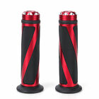 Motorcycle CNC Aluminum Rubber GEL Hand Grips For 7/8