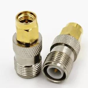 RP-TNC Buchse Stecker auf SMA Stecker RF Koaxial Adapter Stecker - Bild 1 von 1