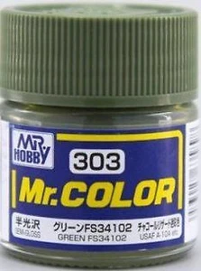 (X) Mr Hobby - Gunze C-303 - Mr. Color (10 ml), Green FS34102