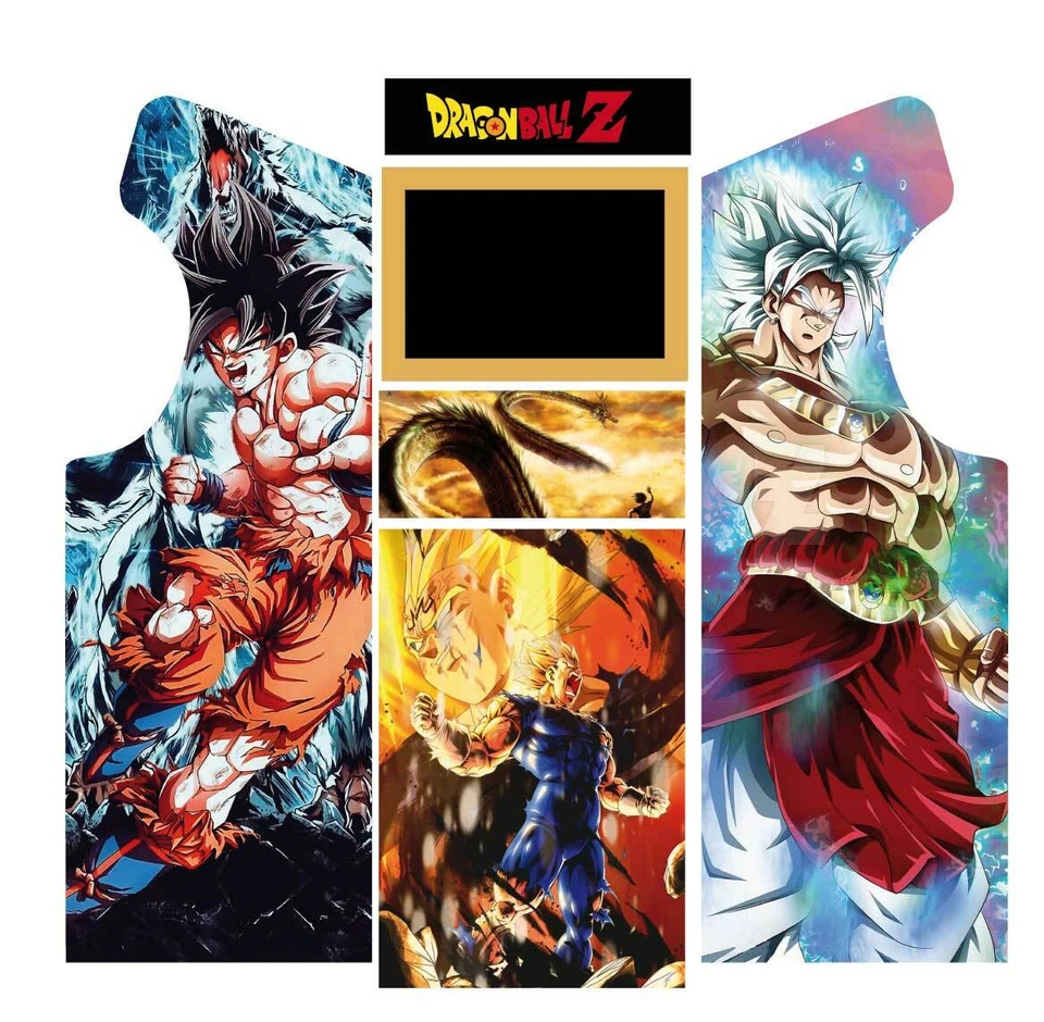 Stickers Borne Arcade - Modèle Dragon Ball 2 - Photo 1/1
