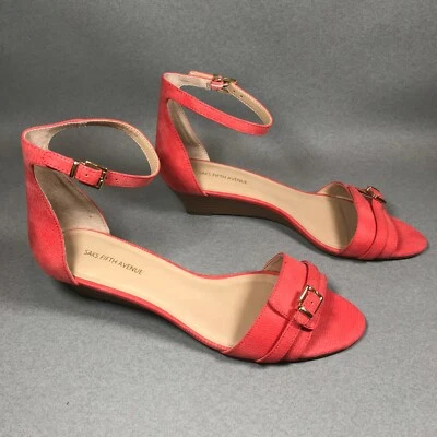 Sandalia de cuña Saks 5th Ave Charlee talla 9 Foto 1 de 4