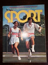 SPORT Magazine, JULY 1974, CHRIS EVERT AND JIMMY CONNORS On Cover
