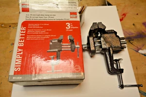 Bessey 3" Light Duty Clamp On Bench Vise, BV-C030, Open Box - Picture 1 of 8