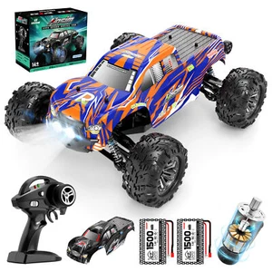 Hosim 1:10 RC Car 48+ KMH Remote Control Car RC Monster Truck with Headlights